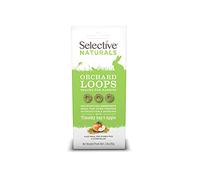 Supreme Selective Naturals Orchard Loops - Supreme Animal Feeds - Size: 80g - Treats for Small Pets