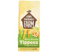 Supreme Petfoods Tiny Friends Farm Harry Hamster Yippees with Apple and Sweetcorn 120g (pack of 3)