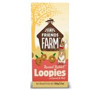 Supreme Tiny Friends Farm Russel Rabbit Loopies for Small Animals - 100g