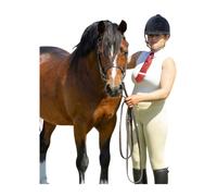 Supreme Products Champion Show Rider Sleeveless Competition Shirt in Cream | Size: 13-14 Years Supreme Products Cream 13-14 Years