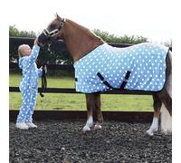 Supreme Products Children's Dotty Fleece Onesie - Small · Beautiful Blue