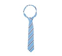 Battles Supreme Child Products Show Blue and Navy Stripe Tie - One Size