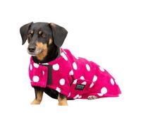 Supreme Products Dotty Fleece Dog Coat Paradise Pink (Xxxs)