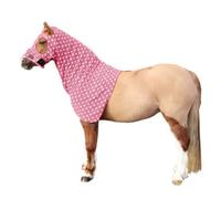 Supreme Products Dotty Fleece Horse Hood Pink (17.2 Hands)