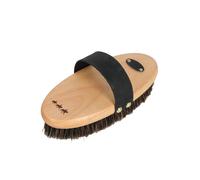 Supreme Products Gleaming Coat Horsehair Body Brush - Brown