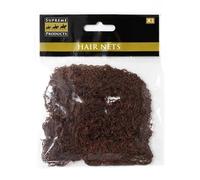 Supreme Products Hair Net (Pack of 2) (One Size) (Dark Brown)