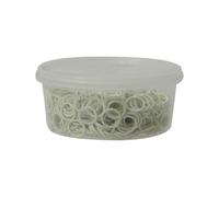 Supreme Products Horse Plaiting Bands (Pack of 250) (One Size) (White)