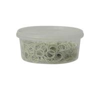 Supreme Products Horse Plaiting Bands (Pack Of 250) White (One Size)