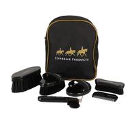 Supreme Products Pampered Pony Grooming Kit (One Size) (Black/Gold)