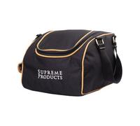 Supreme Products Pro Groom Leather Handled Hat Bag Black/gold (One Size)