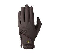 Supreme Products Pro Performance Show Ring Gloves - Brown - Size 7.5