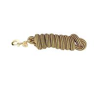 Supreme Products Royal Occasion Horse Leadrope (One Size) (Black/White/Gold)