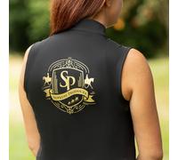 Supreme Products Show Rider Sleeveless Top - Medium · Black/Gold