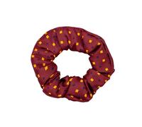 Battles Supreme Products Show Burgundy and Gold Diamonds Scrunchie - One Size