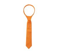 Battles Adult Supreme Products Show Orange and Gold Diamonds Tie - One Size