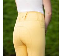Supreme Products Women's Champion Show Rider Competition Breeches in Yellow | Size: 16 Supreme Products Yellow 16