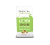 Supreme Selective Naturals Orchard Loops Timothy Hay & Apple 80G (Pack Of 4)