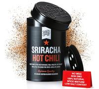 Supreme Sriracha Hot Chilli Rub 100% Natural Handmade Spicy Sriracha BBQ Seasoning Bold Tangy Sweet Heat Barbecue Spices for Hot Sauce & Rub for Meats Fish Veggies Dips No Msg & Low Salt, 6oz