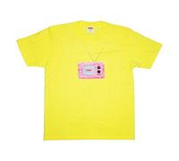Supreme SS18 TV Tee Bright Yellow Printing Short Sleeve Unisex SUP-SS18-0099 M