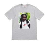 Supreme SS19 Buju Banton Tee Reggae Character Printing Short Sleeve Unisex Gray SUP-SS19-10458 L