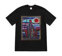 Supreme SS19 Reaper Tee Printing Short Sleeve Unisex Black SUP-SS19-10483 L