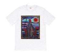 Supreme SS19 Reaper Tee Printing Short Sleeve Unisex Gray White SUP-SS19-10617 M