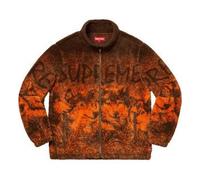 Supreme SS19 Wolf Fleece Jacket Orange Totem polar fleece Unisex SUP-SS19-449 M
