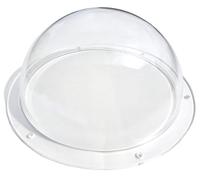 Supreme Tech Acrylic Dome/Plastic Hemisphere - Clear - 6" Diameter, 1/2" Flange with Pre-Drilled Holes