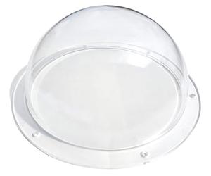 Supreme Tech Acrylic Dome/Plastic Hemisphere - Clear - 6" Diameter, 1/2" Flange with Pre-Drilled Holes