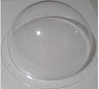 Supreme Tech Acrylic Dome/Plastic Hemisphere - Clear - 9" Diameter, 3/4" Flange with Pre-Drilled Holes