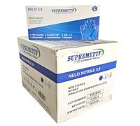 Supreme TTF 1000 x Blue Disposable Gloves | Vinyl Gloves Disposable Medium | Latex free Glove | Powder Free Glove | Strong And Non-Sterile (Medium)