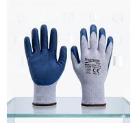 Supreme TTF 24 Pairs Heavy Duty Mechanics Work Gloves Comfort Latex Rubber Coated Gardening & Builders Grip (EXTRA LARGE)