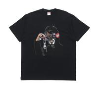 Supreme Week 0 Creeper Tee Pattern Printing Short Sleeve Unisex Black SUP-SS19-227 M