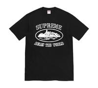 Supreme x Corteiz FW23 Rules The World Tee 'Black' SUP-FW23-262 XXL