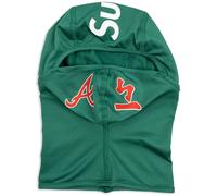 Supreme x MLB Kanji Teams Atlanta Braves "Light Pine" lightweight balaclava - Green One Size