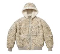 Supreme x MM6 Maison Margiela Hooded Shearling Bomber Jacket 'White' SUP-SS26-107-WHT XL