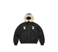 Supreme x Playboy logo-appliqué jacket - Black L