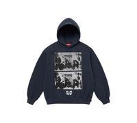 Supreme x Wu-Tang Clan graphic-print hoodie - Blue M-L