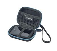Supremery Case Compatible with Bosch Kiox 500 Kiox 300 On-Board Computer Case Protective Case Carry Bag, black-blue, Bosch Kiox 500