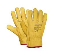 SupremeTTF 5 Pairs Yellow Leather Gloves HGV Drive