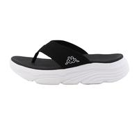 Supremo - Kappa Women's 95k0432001 Flat Sandal, Black, 6.5 UK