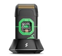 SUPRENT Professional Foil Shaver, 13000RPM Vector Motor Electric Razor for Head, Beard, & Neck, Portable Close Face Shaver with Type-C Rechargeable