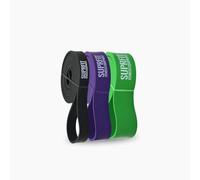 Suprfit Strength Bands - Versatile and Extremely Tear-Resistant Fitness Bands Made of 100% Multilayer Latex (Intermediate Set)