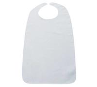 Suprima Ess Apron Terry Touch Fastener White