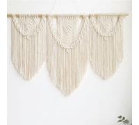 SupRovare Macrame Wall Hanging, Large Woven Tapestry Wall Hanging, Boho Wall Decor, Natural Home Decor Wedding Party Ornaments Craft Gifts, Wall Art Bohemian Decorations for Home