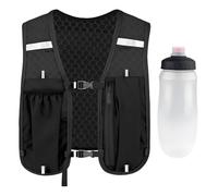 SupRovare Running Vest for Men and Women, Hydration Vest with 550 ml Water Bottle, Ultralight Hydration Backpack, Lightweight and Breathable for Running, Marathon, Outdoor & Fitness