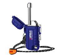 SUPRUS Windproof Waterproof LED Rechargeable USB C Candle Lighter Outdoors Blue