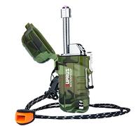 SUPRUS Windproof Waterproof LED Rechargeable USB C Candle Lighter Outdoors Camouflage