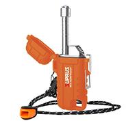 SUPRUS Windproof Waterproof LED Rechargeable USB C Candle Lighter Outdoors Orange