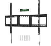 Suptek 120kg Heavy Duty Fixed TV Wall Mount Bracket for 49-120" TVs, Fits 3 Studs of 16" and 2 Studs of 18" or 24", VESA 900x600mm, Low Profile for LED/OLED/LCD, MF9